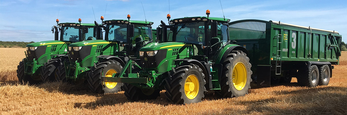 Grain carting lineup